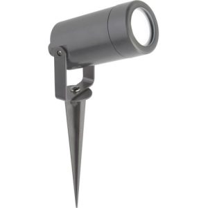 SEARCHLIGHT SPIKEY OUTDOOR GARDEN SPIKE - GREY POLYCARBONATE, IP44