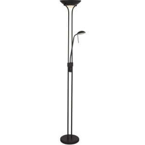 SEARCHLIGHT MOTHER & CHILD LED FLOOR LAMP - MATT BLACK METAL