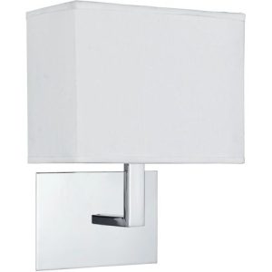 SEARCHLIGHT HOTEL 1LT WALL LIGHT - CHROME