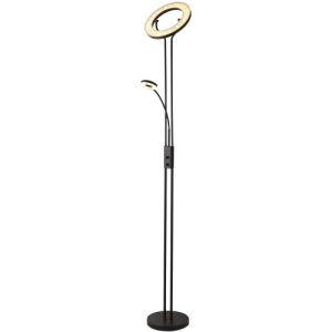 SEARCHLIGHT MOTHER & CHILD FLOOR LAMP - MATT BLACK METAL