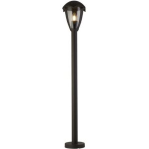 SEARCHLIGHT BLUEBELL 97CM OUTDOOR POST - GREY & POLYCARBONATE, IP44