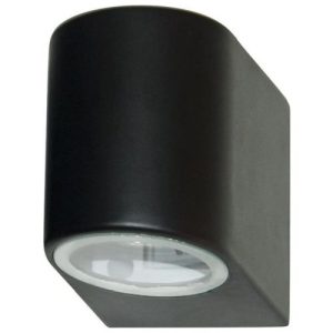 SEARCHLIGHT EIFFEL LED OUTDOOR WALL LIGHT - BLACK & GLASS, IP44