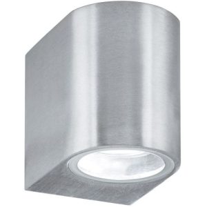 SEARCHLIGHT EIFFEL LED OUTDOOR WALL LIGHT - SILVER & GLASS, IP44