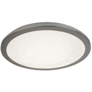 SEARCHLIGHT SCILLY LED BATHROOM LIGHT - CHROME & CRYSTAL SAND, IP44