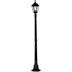 SEARCHLIGHT ALEX 183CM OUTDOOR POST - BLACK, IP44