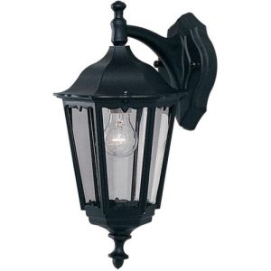 SEARCHLIGHT ALEX OUTDOOR WALL DOWNLIGHT - BLACK, IP44