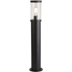 SEARCHLIGHT BAKERLOO OUTDOOR POST - BLACK METAL & POLYCARBONATE