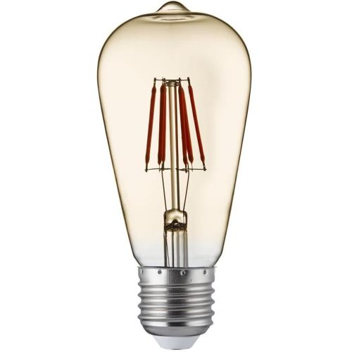 SEARCHLIGHT PACK 5 LED LAMPS - DIMMABLE LED FILAMENT SQUIRREL LAMP, AMB