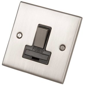 SELECTRIC 5M SWITCHED FUSED SPUR B/C BLK/IN