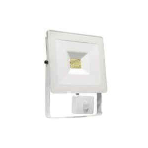 SPECTRUM LED PIR FLOOD 20W WHITE COOL WHITE
