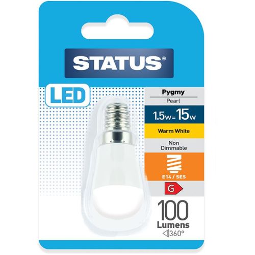 STATUS LED PYGMY/FRIDGE LAMP SES 2W= 200L=21W