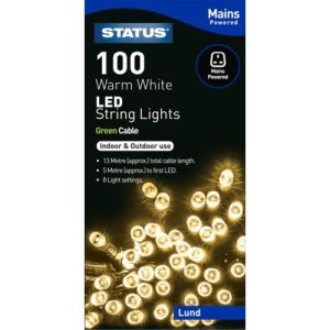 STATUS 100 LED WARM WHITE 240V INDOOR/OUTDOOR LIGHTS