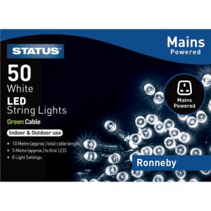 STATUS 50 LED COOL WHITE 240V INDOOR/OUTDOOR LIGHTS