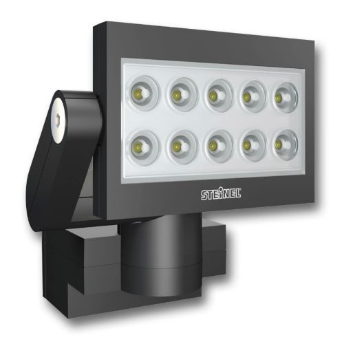 STEINEL XLED10 BLACK SLAVE FLOOD LIGHT