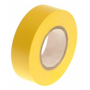 LYVIA 5MTS X 19MM PVC TAPE YELLOW