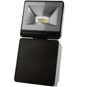 TIMEGUARD (NOT WIRED) 10W LED BLACK FLOODLIGHT