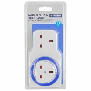 24HR TIMER + 13A SOCKET - STATUS