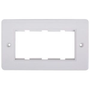 TRIAX WHITE BEVEL EDGE DOUBLE MODULE