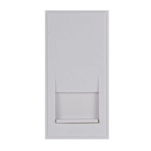 CAT5E (RJ45) 1 MODULE WHITE