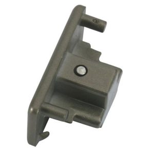 KNIGHTBRIDGE TRACK DEAD END SATIN NICKLE