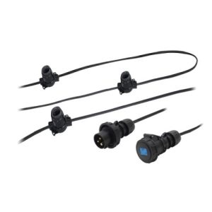 FESTOON 100M 1M SPACING BC IP55 RUBBER