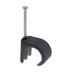 UNICRIMP 22-26MM ROUND CLIPS BLACK (50)
