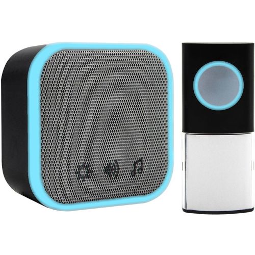 UNI-COM PLUG IN DOOR CHIME - BLACK