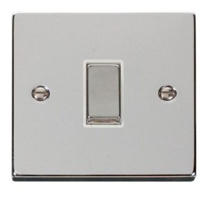 CLICK DECO VICTORIAN POLISHED CHROME VPCH INGOT 10AX 1G INTERMEDIATE SWITCH