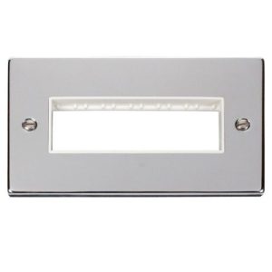 CLICK MINIGRID 6-GANG PLATES 2G PLATE 6 INLINE SW APERTURE