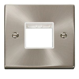 CLICK MINIGRID 6-GANG PLATES TWIN SWITCH PLATE1-GANG APERTURE