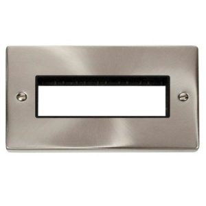CLICK MINIGRID 6-GANG PLATES 2G PLATE 6 INLINE SW APERTURE