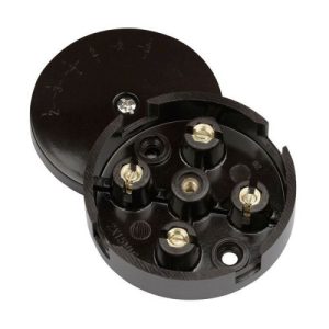 CLICK ESSENTIALS JUNCTION BOXES 5A JUNCTION BOX S ENTRY 4 TERM BROWN