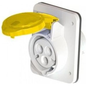 16A 110V 2P+E APPLIANCE INLET(GW60401H)