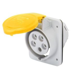16A 110V 2P+E PANEL SOCKET(GW62201)