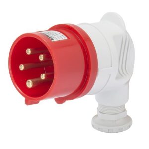 16A 415V 3P+N+E R/ANGLE PLUG(GW60090H)