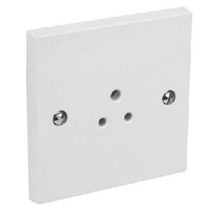2A ROUND PIN UNSWITCHED SOCKET