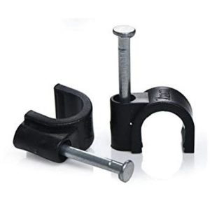 6MM ROUND CLIPS BLACK (10PK)