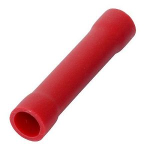 RED BUTT SPLICE TERMINALS 0.5-1.5MM (10)