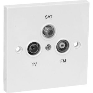 TV / RADIO / SATELLITE TRIPLEX PLATE