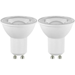 5W=50W=345LM. LED GU10 2PK