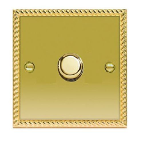 ROPED BRASS 1G 2W DIMMER SWI 60-400W