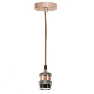 ANTIQUE COPPER PENDANT SET ES 1.8MTR