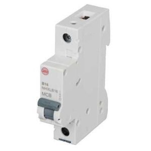 WYLEX 16A MINIATURE S/POLE B-TYPE MCB