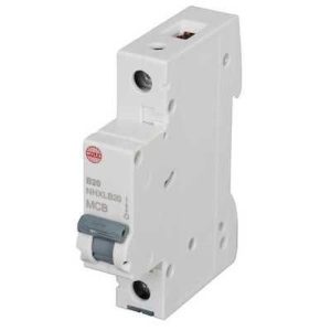WYLEX 20A MINIATURE S/POLE B-TYPE MCB