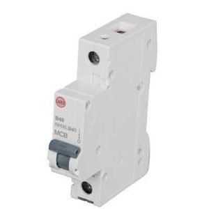 WYLEX 40A MINIATURE S/POLE B-TYPE MCB