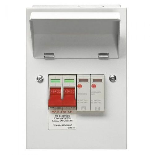 WYLEX NMRECSPD 100A MAINSWITCH+TYPE 2 SPD STAND AL