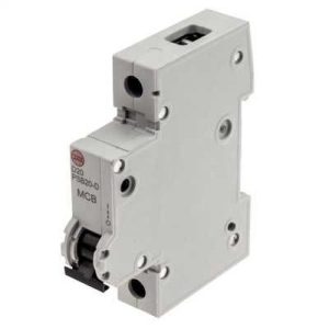 WYLEX 20A B-TYPE SINGLE POLE MCB