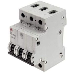 WYLEX 40A C-TYPE TRIPLE POLE MCB