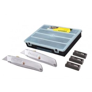 STANLEY 2PK 99E TRIMMING KNIFE+50 X SPARE BLADES