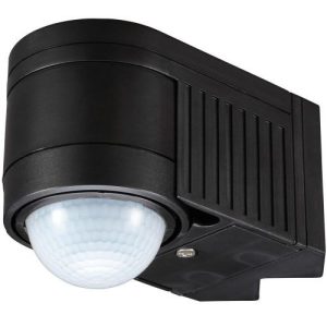 FORUM ZN-25152-BLK PIR BLACK CORNER 360 DEG